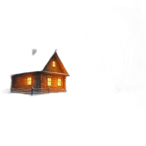 building, furniture, hat, 3d render transparent PNG cut-out