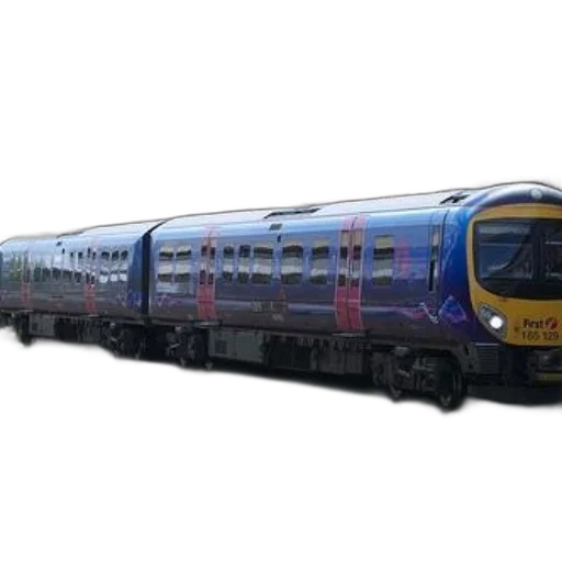 3d render, first, group, train transparent PNG cut-out
