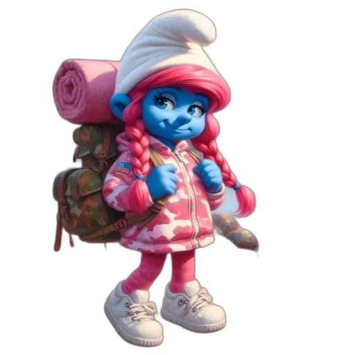 jacket, staff, mask, hat transparent PNG cut-out