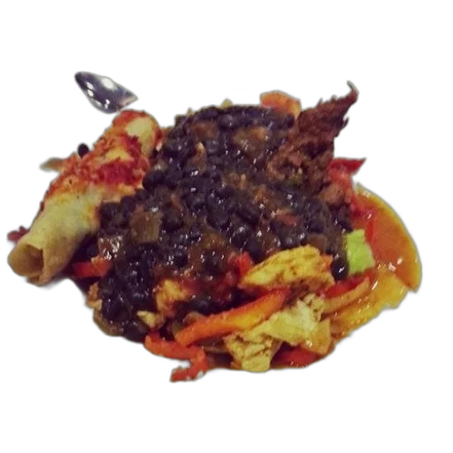 food, crown, plate, beans transparent PNG cut-out