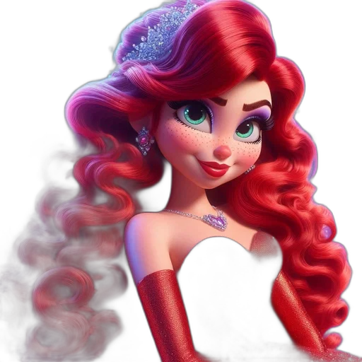 crown, jewelry, dress, fantasy art transparent PNG cut-out