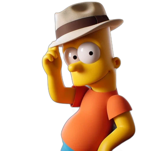 hat, staff, face, animal transparent PNG cut-out