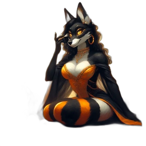 dress, mask, animal, creature transparent PNG cut-out