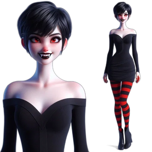dress, concept art, 3d render, fantasy art transparent PNG cut-out