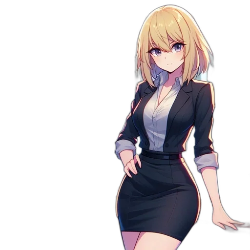 dress, staff, jacket, robot transparent PNG cut-out
