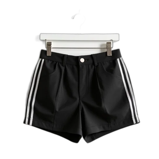 monochrome, pair, black, shorts transparent PNG cut-out