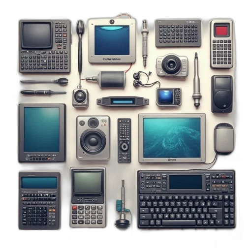 robot, jewelry, weapon, cyberpunk transparent PNG cut-out