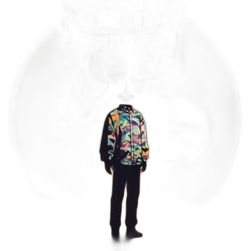 jacket, mask, umbrella, face transparent PNG cut-out