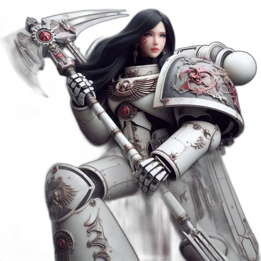 robot, weapon, sword, concept art transparent PNG cut-out