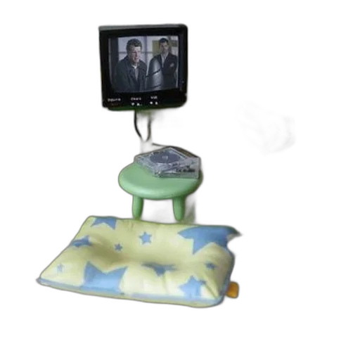 robot, furniture, dollhouse, living transparent PNG cut-out