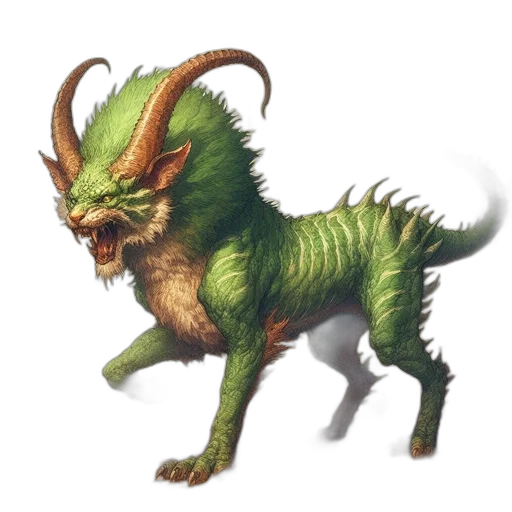 dragon, creature, animal, staff transparent PNG cut-out