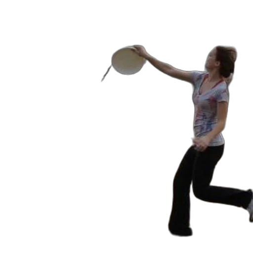 staff, hat, young, woman transparent PNG cut-out