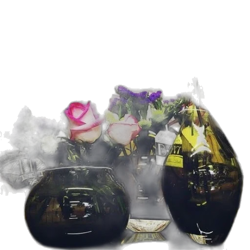 bottle, crown, mask, jewelry transparent PNG cut-out