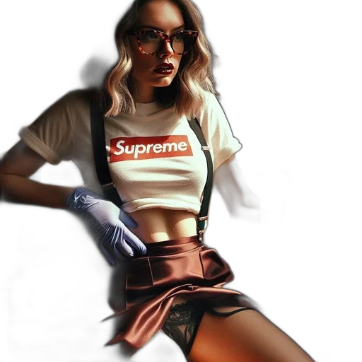jacket, dress, shoes, weapon transparent PNG cut-out