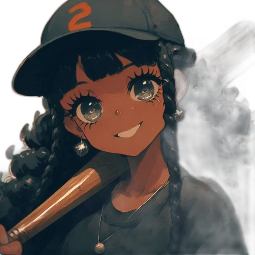 weapon, staff, hat, face transparent PNG cut-out