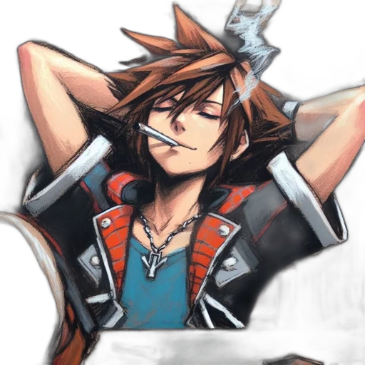 jacket, concept art, cartoon, anime transparent PNG cut-out
