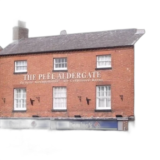 building, photorealistic, 3d render, city street transparent PNG cut-out
