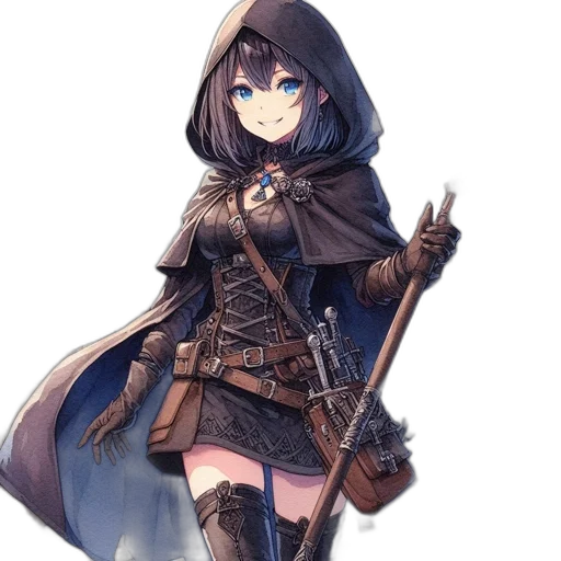 staff, weapon, sword, jacket transparent PNG cut-out