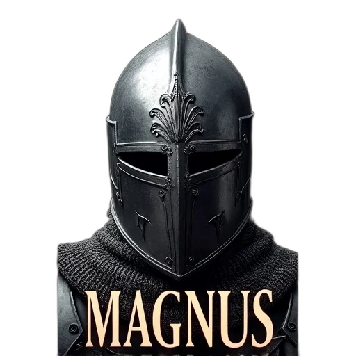 mask, sword, fantasy art, 3d render transparent PNG cut-out