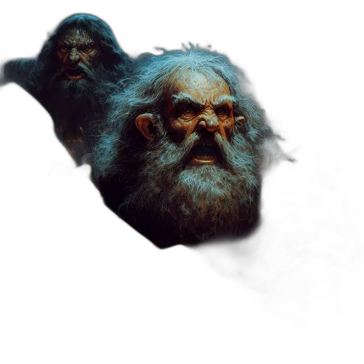mask, face, creature, hair transparent PNG cut-out