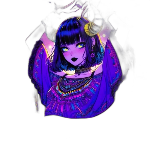 jewelry, mask, dragon, dress transparent PNG cut-out