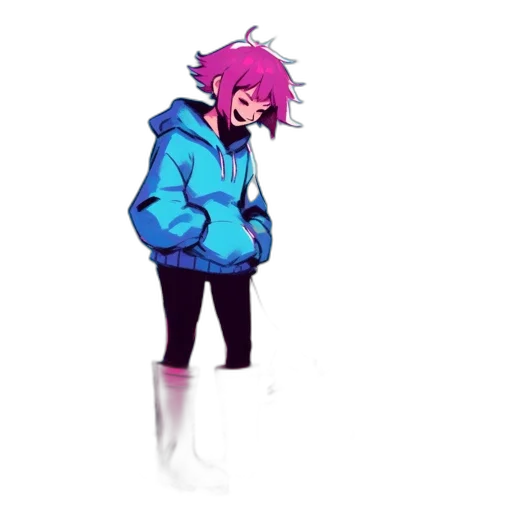 jacket, creature, staff, face transparent PNG cut-out