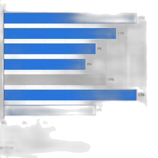 blue, monochrome, bar, chart transparent PNG cut-out