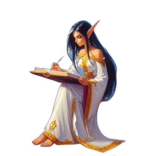 staff, jewelry, sword, dress transparent PNG cut-out