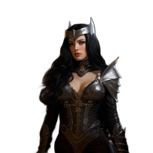 fantasy art, comic book art, concept art, 3d render transparent PNG cut-out