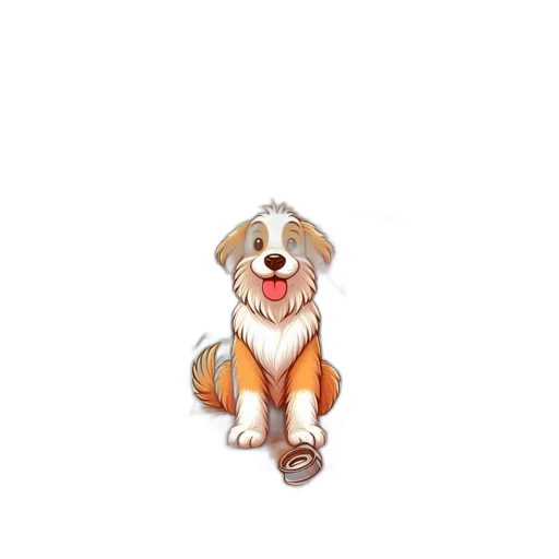 animal, creature, staff, watercolor transparent PNG cut-out