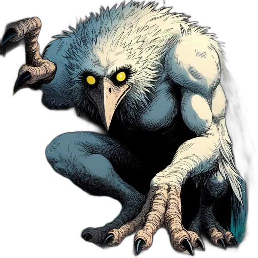 creature, animal, dragon, concept art transparent PNG cut-out