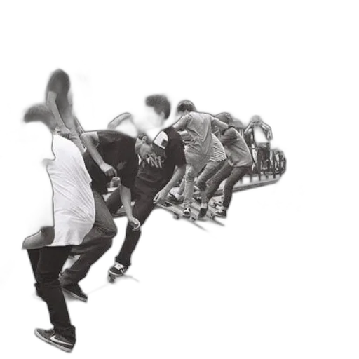 shoes, staff, mask, hair transparent PNG cut-out