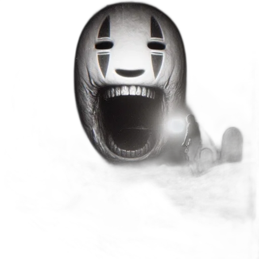 mask, robot, face, creature transparent PNG cut-out