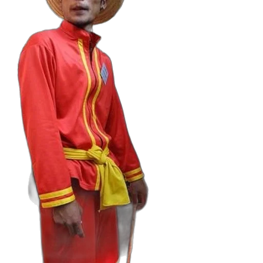 staff, jacket, hat, mask transparent PNG cut-out