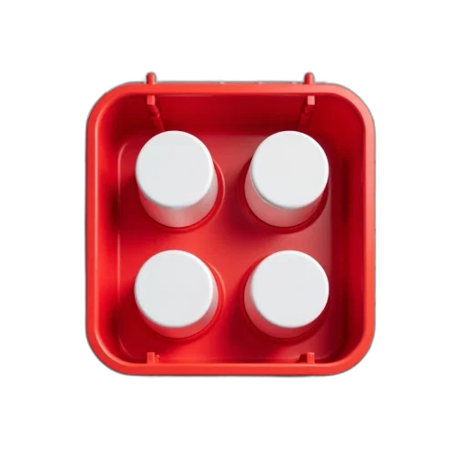 furniture, jewelry, 3d render, red transparent PNG cut-out