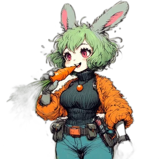 staff, jacket, weapon, animal transparent PNG cut-out