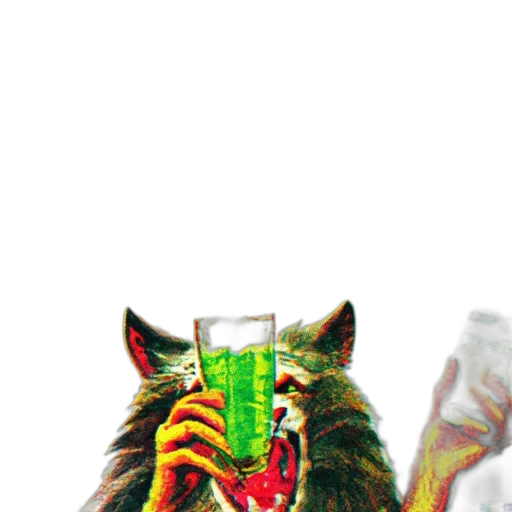 dragon, bottle, animal, creature transparent PNG cut-out