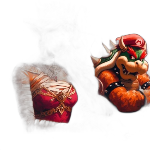 mask, dragon, crown, concept art transparent PNG cut-out