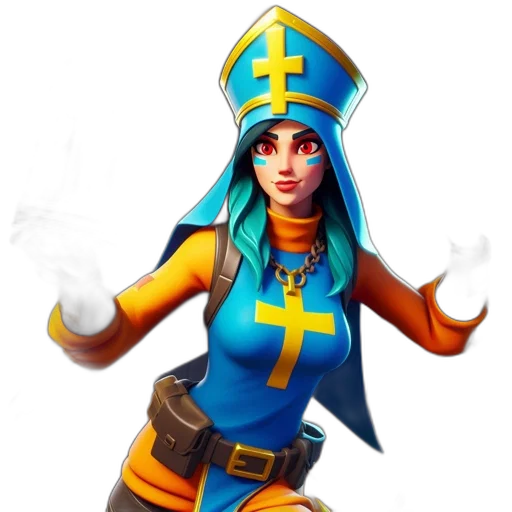 staff, weapon, face, crown transparent PNG cut-out