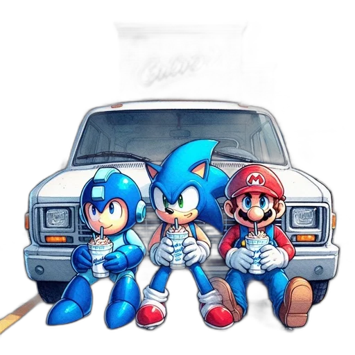 car, weapon, pixel art, concept art transparent PNG cut-out