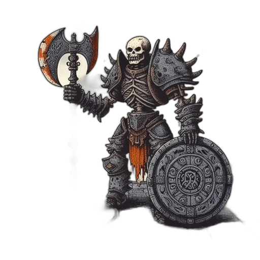weapon, concept art, fantasy art, 3d render transparent PNG cut-out