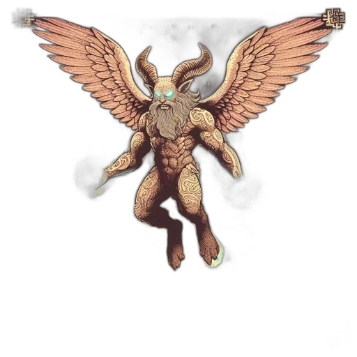 dragon, staff, concept art, fantasy art transparent PNG cut-out