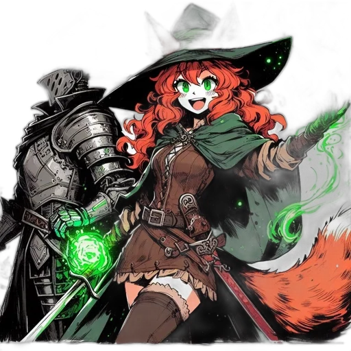 weapon, staff, sword, fantasy art transparent PNG cut-out