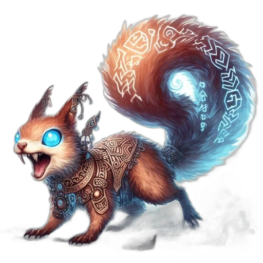 dragon, staff, creature, animal transparent PNG cut-out