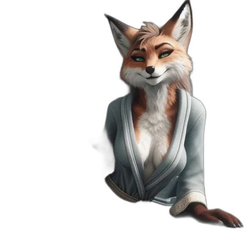 staff, jacket, animal, dress transparent PNG cut-out