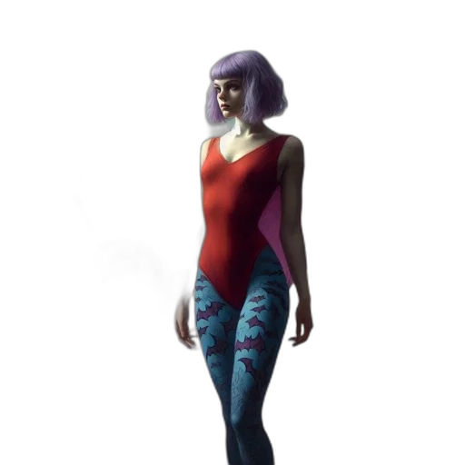 dress, concept art, fantasy art, 3d render transparent PNG cut-out