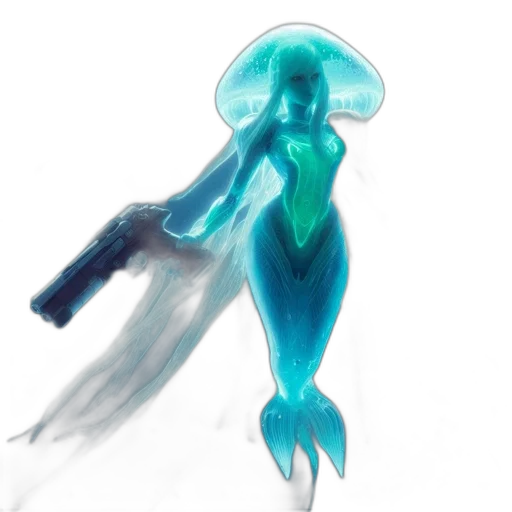 creature, staff, robot, weapon transparent PNG cut-out