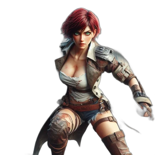 weapon, concept art, fantasy art, 3d render transparent PNG cut-out