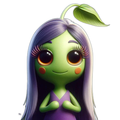 creature, staff, face, mask transparent PNG cut-out