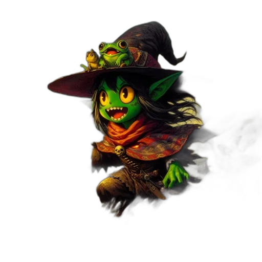 staff, hat, dragon, mask transparent PNG cut-out